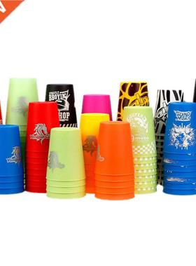 12 Pieces Quick Stacks Cups Fast Reaction Stacking Game Spo