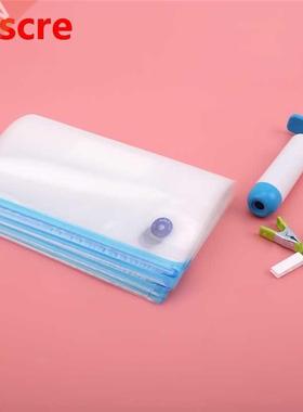 20/17Pcs Bag Kits Reusable Food Storage Vacuum Seal Bags Wit