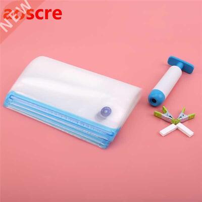 20/17Pcs Bag Kits Reusable Food Storage Vacuum Seal Bags Wit