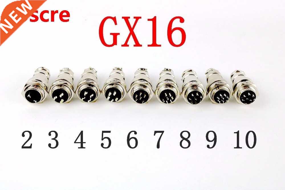 1 set GX16-2/3/4/5/6/7/8/9 Pin Mannelijke vrouwelijke Diam