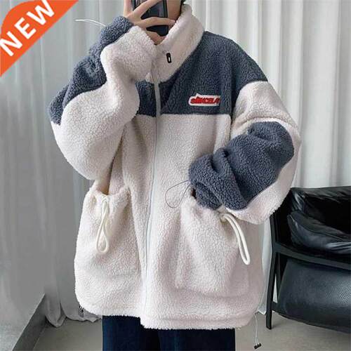 Winter Coats Men Fashion Warm Polar Fleece Thicken Outerwear