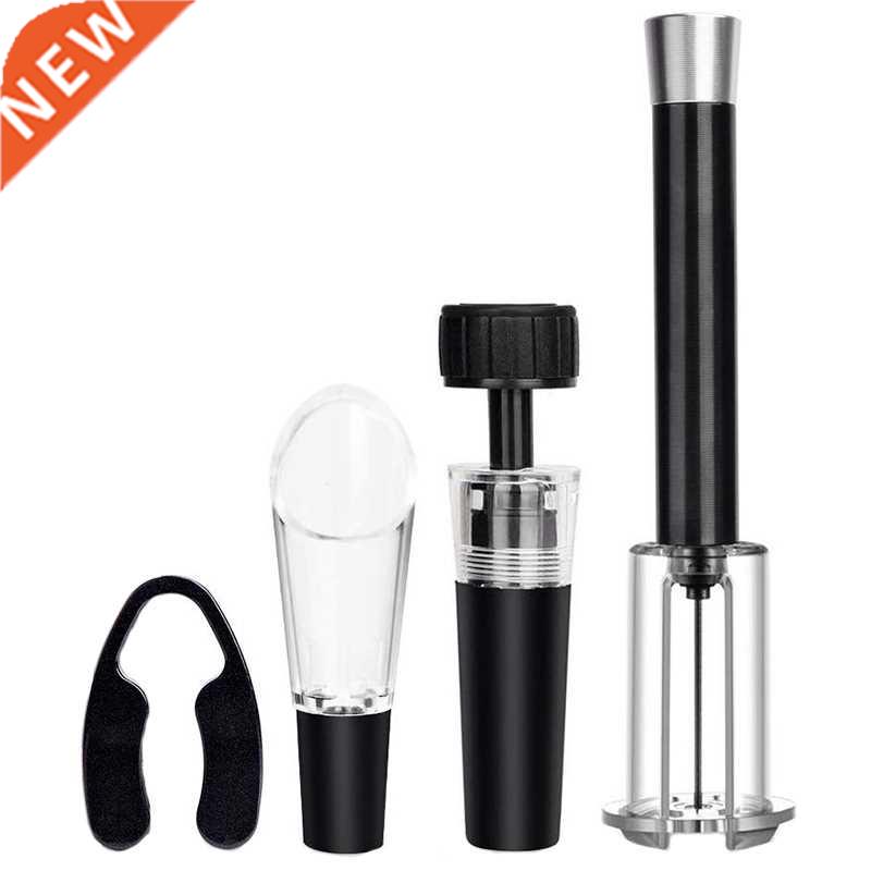 Wine Opener, Wine Air Pressure Pump Opener Set, Wine Bottle