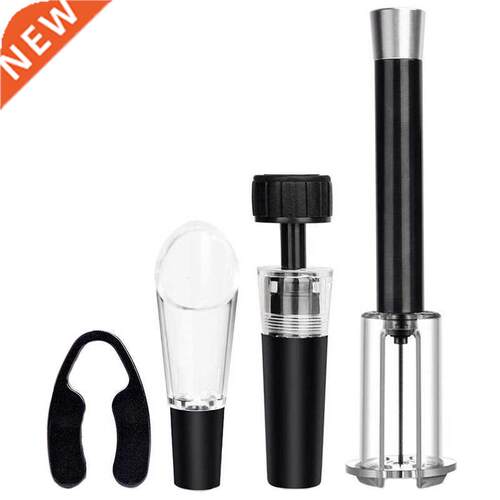 Wine Opener, Wine Air Pressure Pump Opener Set, Wine Bottle