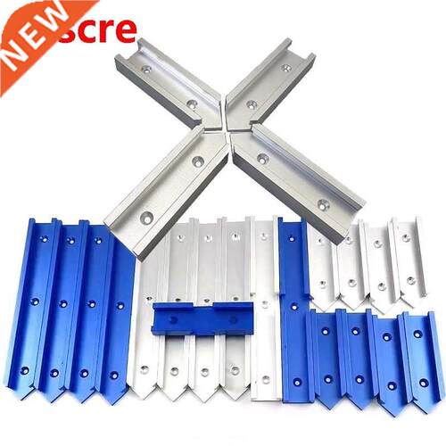 Woodworking T Slot Cross Connector Guide Rail Track Intersec