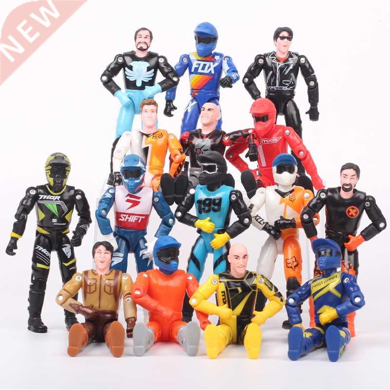 1pcs 1/18 scale 3.75 inch racer action figure moveable joint
