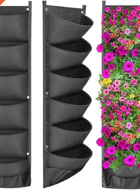 Vertical Hanging Garden Planter Flower Pots Layout Waterproo