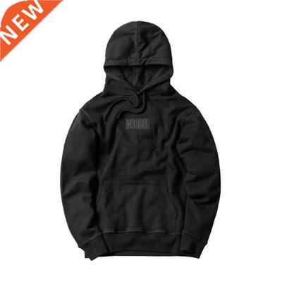 High Quality Thick Kith Box Logo Hoodie Men WomenEmbroidery