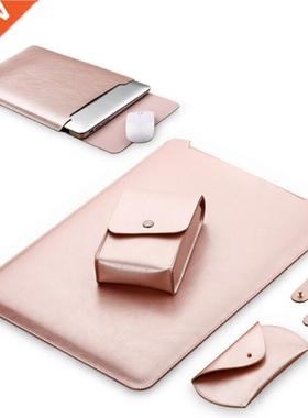 PU Leather Laptop Sleeve Protective Case For Macbook Laptop