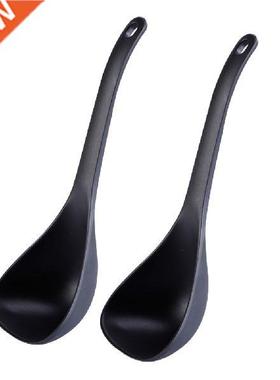 Spoon Soup Spoons Plastic Porridge Cutlery Kitchen Oval