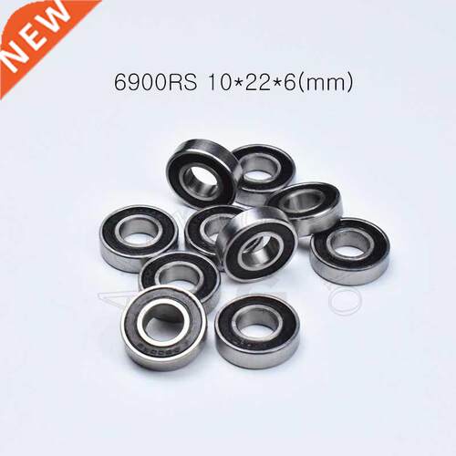 10pcs 6900RS 10*22*6(mm) free shipping chrome steel rubber