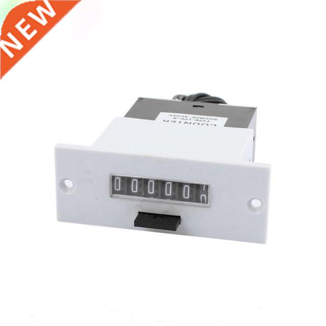 Plastic Shell DC 24V AC 220V LFC-6 6 Digits Pressing Reset E