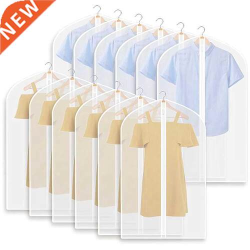 Garment Bags for Hanging Clothes, 12 Pack Garment Bags for C