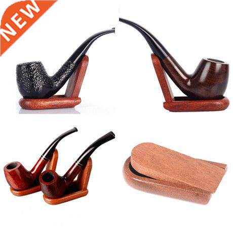 Natural Solid Wood Folding Pipe Rack Portable Handmade