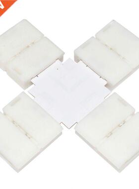 LED Strip Connector Adapter, 5050 RGB (10mm) Shape: X-type Q