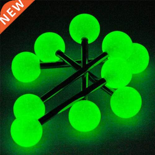 Body Jewelry 10Pcs/set Surgical Steel Tongue Stud Cartilage