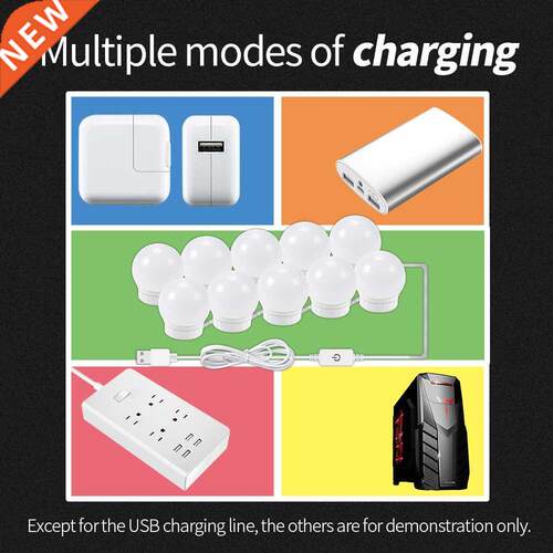 Wall Lamp LED 16W Makeup Mirror Vanity Led Light Bulbs Holl