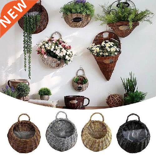 Garden Wall-mounted Flower Basket Large Size Handmade