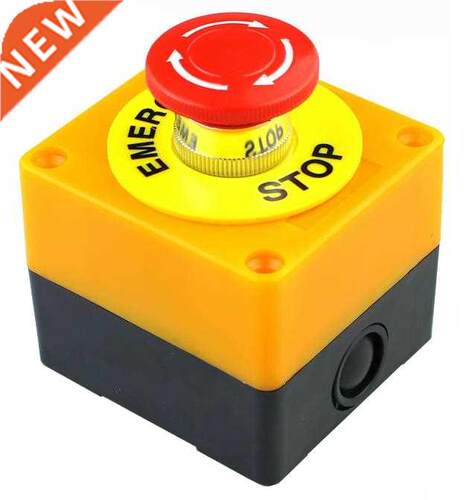 AC 660V 10A Plastic Shell Red Sign Emergency Stop Mushroom P