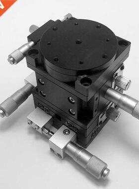 XYZR Axis 40*40mm 4 axis Platform Manual Linear Stage