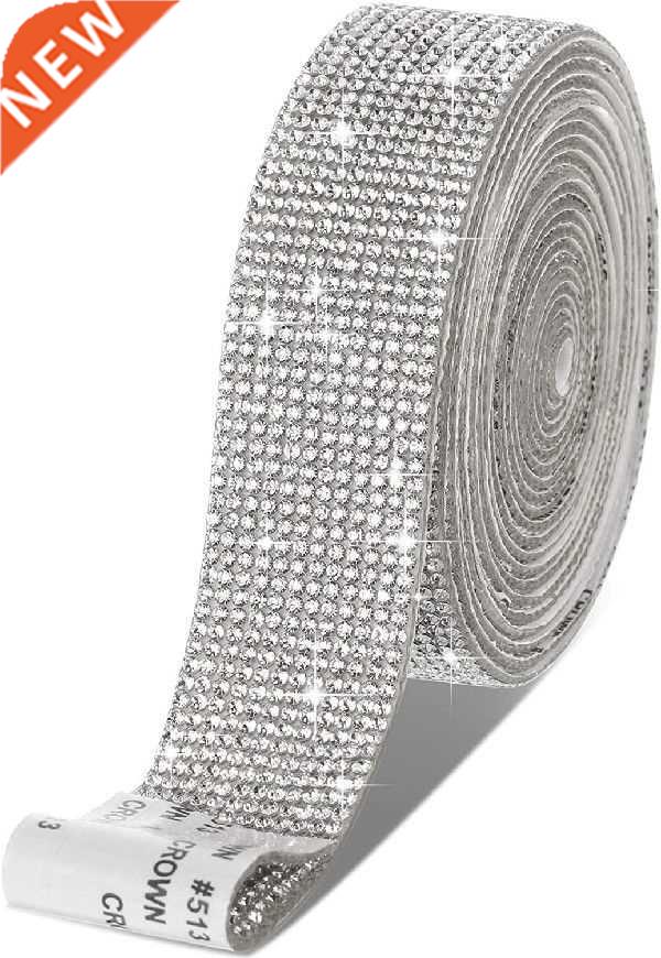 1 Yard Sewng Crystal Motf Strass Hot Fx Rhnestone Tape