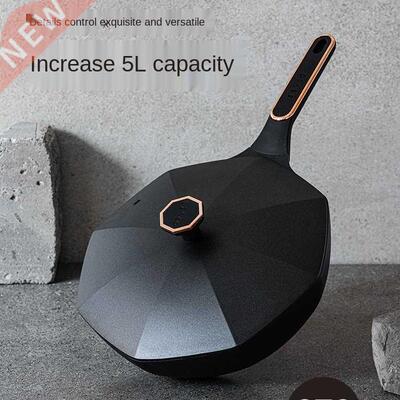 Glow Non-Stick Wok Octagonal Pan Household Flat Frying Pan