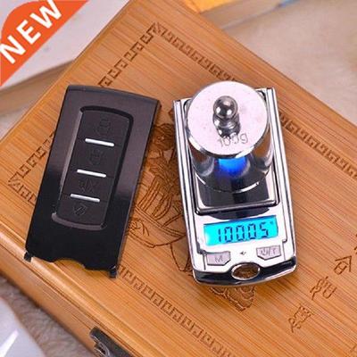 Electronic Scale Lightweight Car Key Shape Metal Accurate