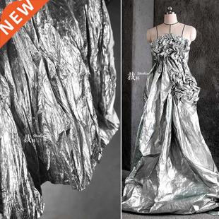 Free Pleated Silver Shiny Bright Tear-Proof Paper Duvet