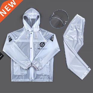 Running Outdoor Raincoat Transparent Jacket Hiking Raincoat