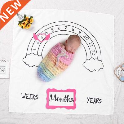 3pcs/Set Newborn Milestone Celebration Prop Elaborate