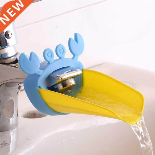 Silicone Baby Bath toys kids Faucet Extender children Hand W