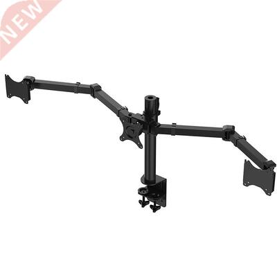 Desktop Triple LCD Monitor Stand Arm Adjustable Display Stan