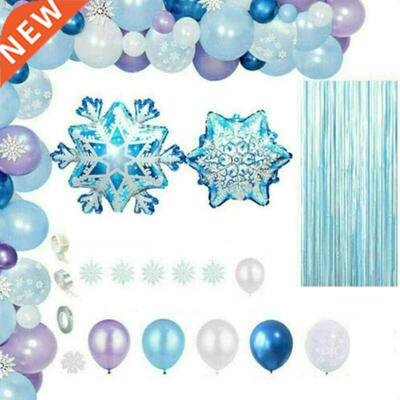 Snowflke Theme Pckge Christms Themes Blloon Set for Chr