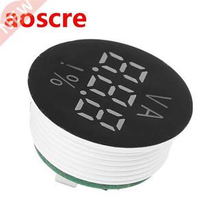 35ED Digital Voltage Battery Power Indicator 2/3 Wires DC 0-