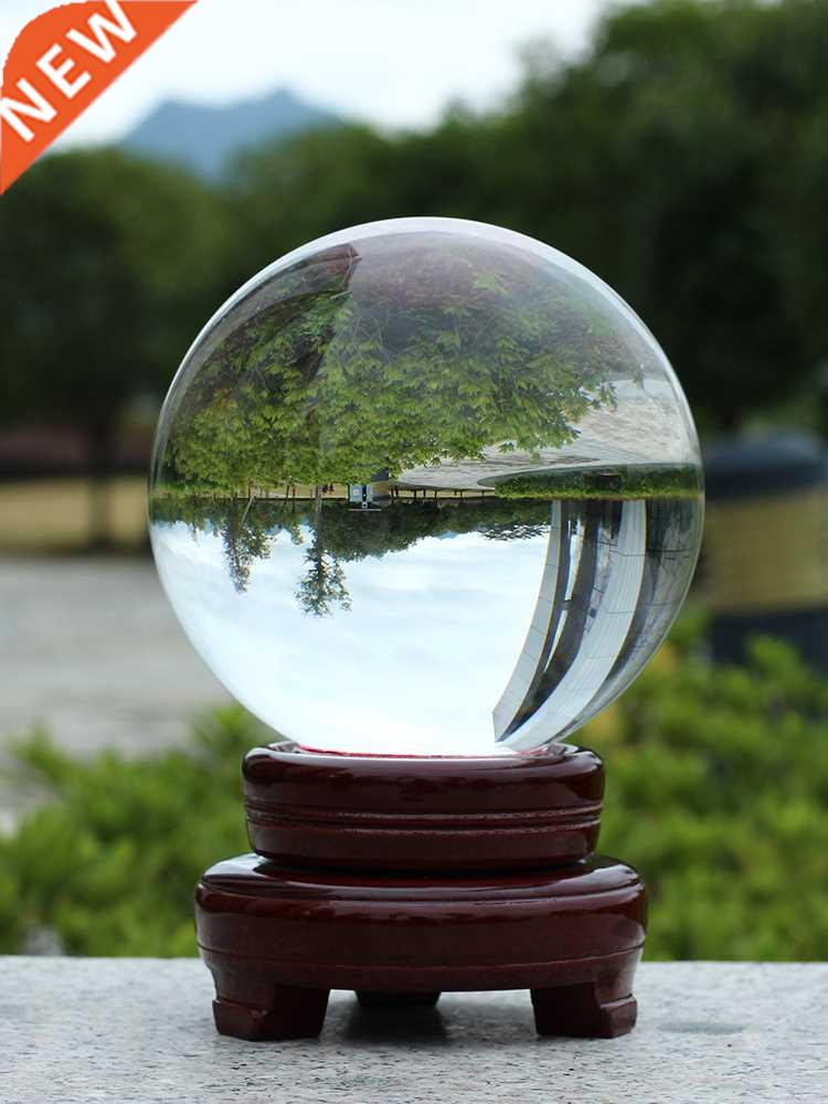 White Crystal Ball Feng Shui Transparent Ball Photographing