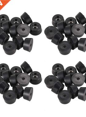 Furniture Non-Slip Tapered Rubber Feet Washer 22mm x 10mm 48