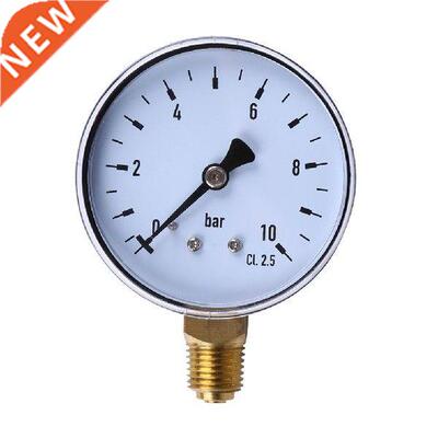 1pcs 1/4 Inch NPT Side Mount 10 Br Metl Wter Oil ir