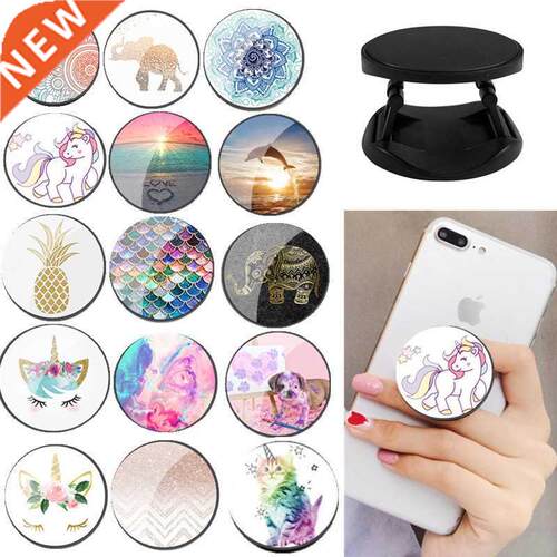 ZUCZUG lovely unicorn Painted Foldable Phone Stand Holders F