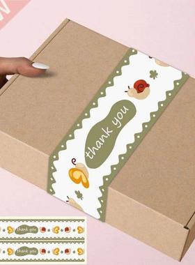20pcs/pack Thank You Decor Stickers Labels for Small Busines