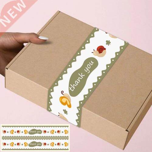 20pcs/pack Thank You Decor Stickers Labels for Small Busines