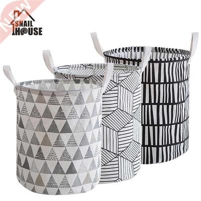 Snailhouse Laundry Hamper Dirty Cloth Basket Printing Water