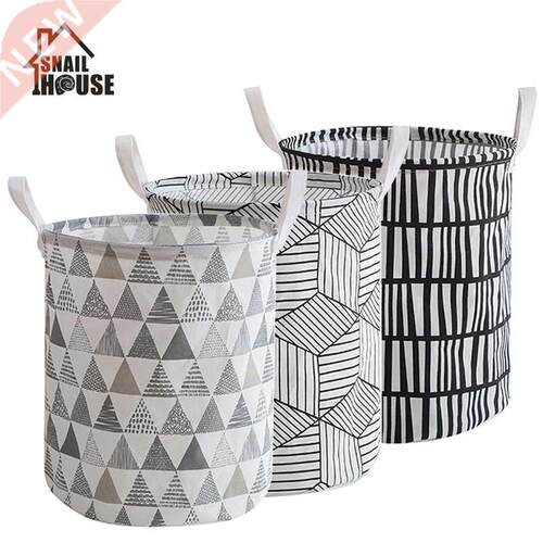 Snailhouse Laundry Hamper Dirty Cloth Basket Printing Water