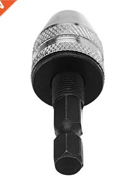 Range 0.5-4mm Keyless Drill Bit Chuck 1/4 Inch Hex Shank Pla