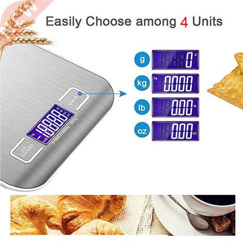 10kg Digital Kitchen Scale Electronic scale Food scale stain