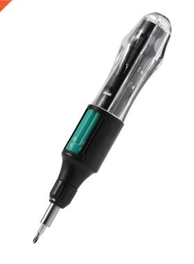 10 IN 1 Auto Loading Precision Ratcheting Handle Screwdriver