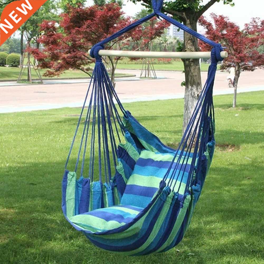Portable Hammock Chair Swing Indoor Garden Sports Home Trav