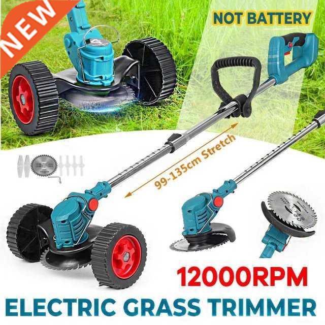 21V Garden Electric Grass Trimmer Cordless Lawn Mower Length