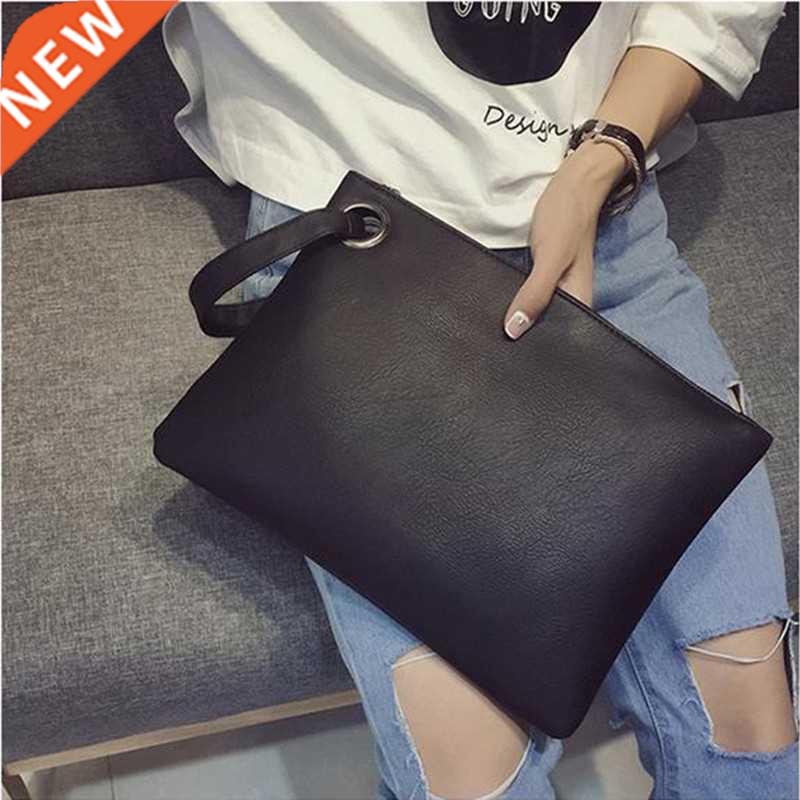 Fashion Women Elegant Party Clutches PU Leather Envelope Clu