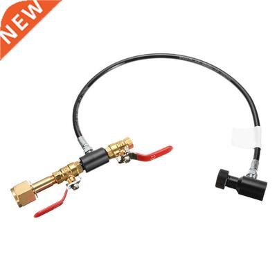 24''/60cm Sodastream Adapter With 2 Quick Release Valve 适用