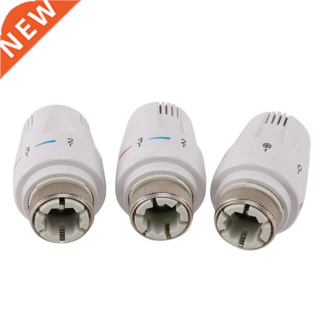 3Pcs Thermostat Radator Valve TRV Thermostatc Head Radato