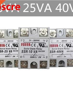 SSR-10VA SSR-25VA SSR-40VA 10A 25A 40A Relais Regulator 24-3